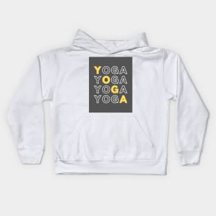 Yoga type shirt, yoga tshirt Kids Hoodie